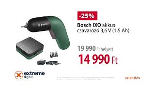 Extreme Digital - Leárazás - Bosch Ixo Akkus Csavarozó 3,6 V 1,5 Ah
