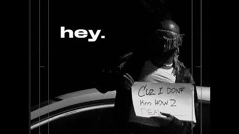 teddy (tedslastdance) - hey. (lyric vid)