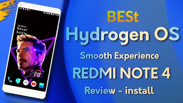 DOWNLOAD BESt Hydrogen OS ROM FOR REDMI NOTE 4 REVIEW & INSTALL | REDMI NOTE 4 HYDROGEN OS | H2 OS 🔥