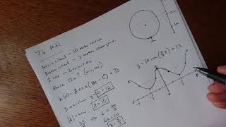 Trigonometry - ferris wheel example