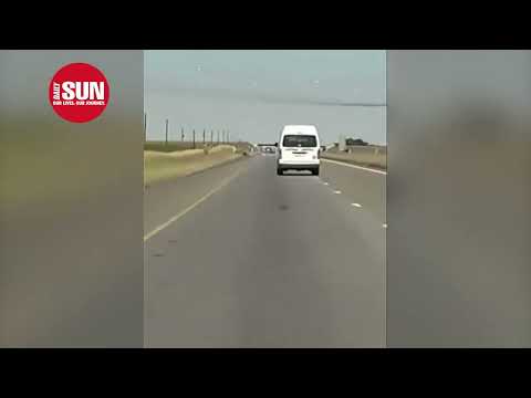 Taxi Driver Causes Highway Horror Crash