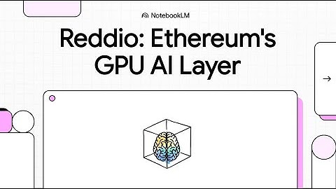 Reddio  Ethereum s GPU AI Layer
