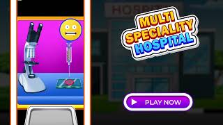 Multispeciality Hospital Game - IMOBSTUDIO screenshot 1