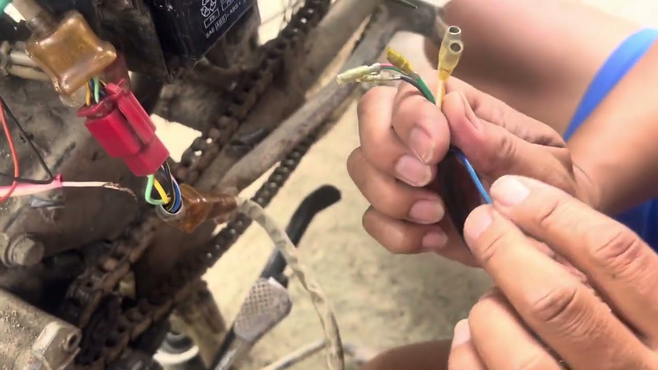 BAJAJ CT 100 stator color coding