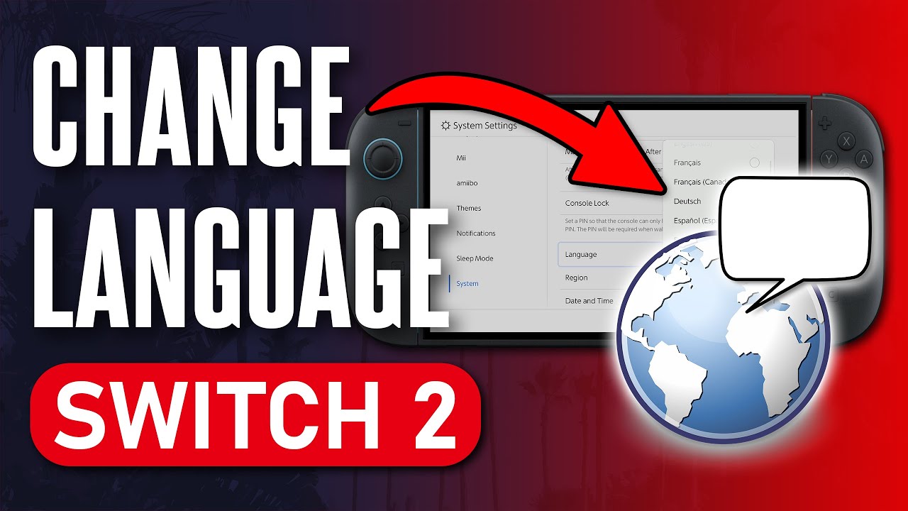 How to Change Language on Your Nintendo Switch 2 - YouTube
