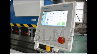 TP10S CNC Press Brake Control System Operation Tutorial | Programming & Bending Guide