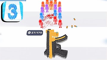 Crowd Number 3D ​- All Levels Gameplay Android,ios (Part 18)