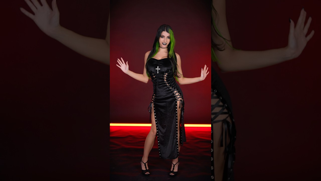 Hex girl 💚 #foryou #helpmemakethismakesense #trending #gothclub #emo #dance #cosplay