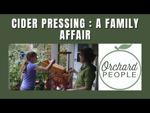 Pressing Apple Cider: A Family Affair