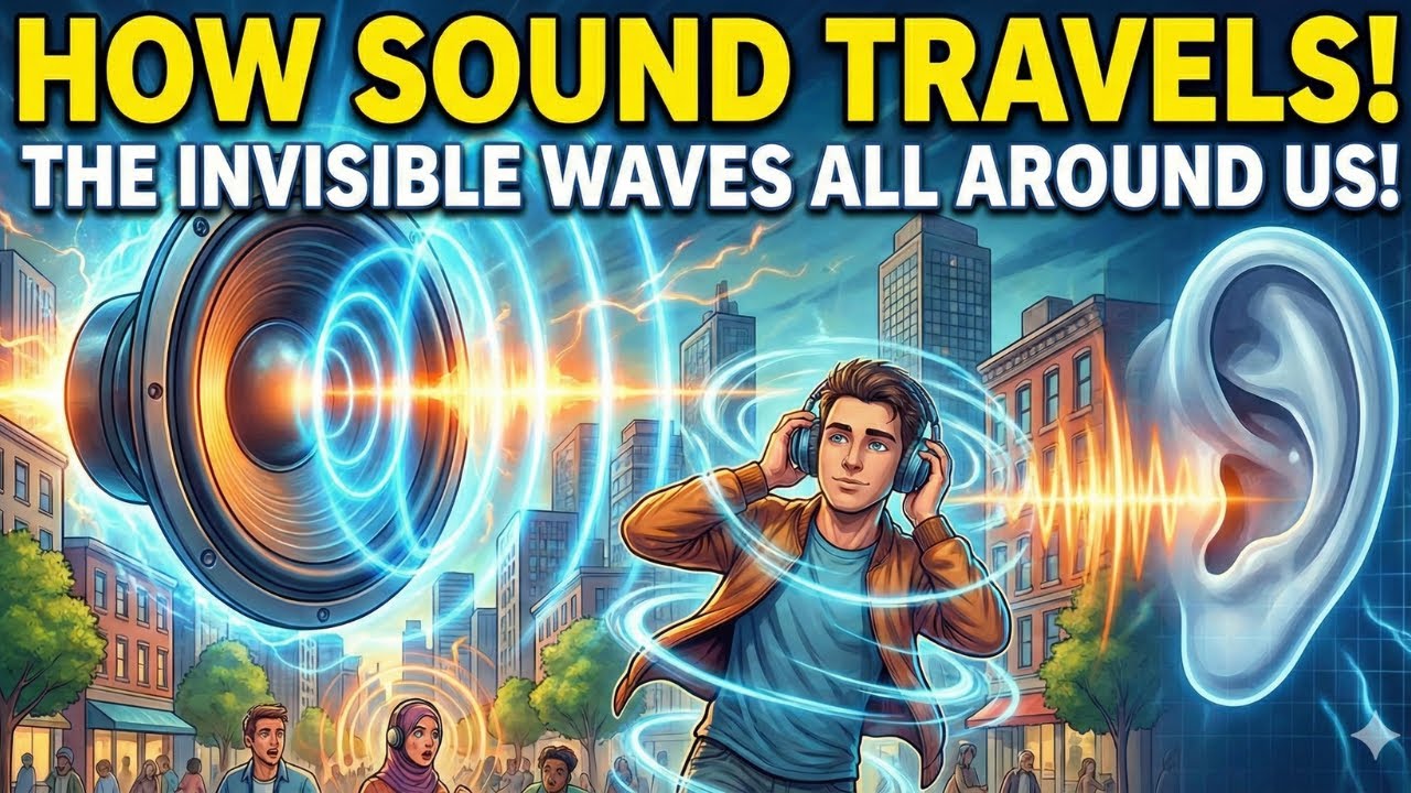 How Sound Travels — The Invisible Waves All Around Us