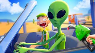 I Hunted ALIENS In My Gas Station! (Gas N Cars VR)