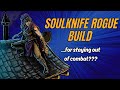 The silvertongued shadow a soulknife rogue build for dd 5e