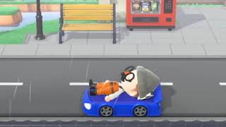 Stop Motion Animal Crossing: New Horizons Island Tour (With Cars!) #shorts