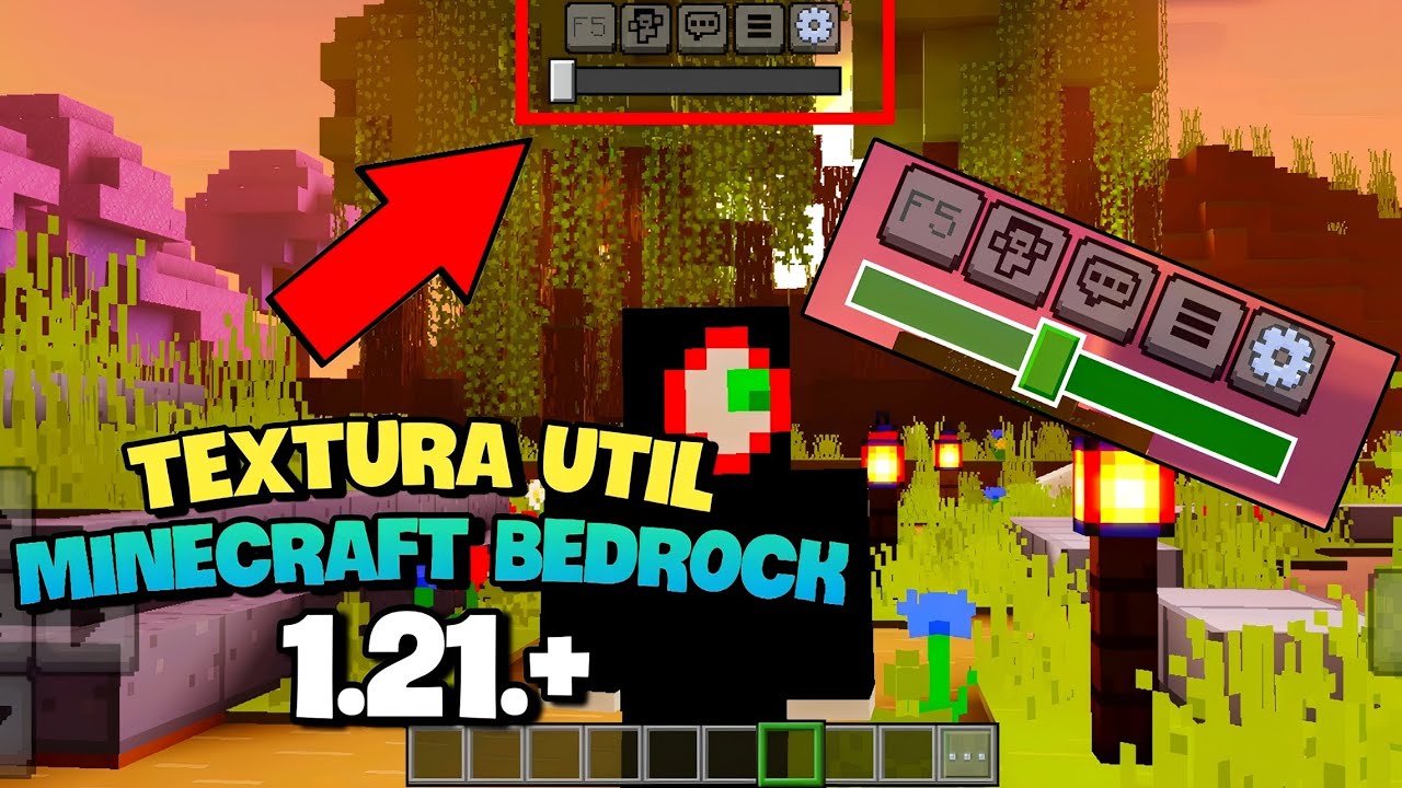 Textura Útil para minecraft bedrock 1.21.+ ~ Minecraft pe 1.21.51 - YouTube
