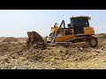 អាប៊ុលធំរុញដីខ្លាំង​ SHANTUI DH17U Dozer Pushing Land