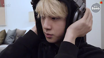 [BANGTAN BOMB] Jin, Recording his first ever composition - BTS (방탄소년단)