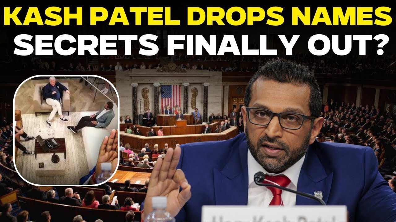 Kash Patel News Live FBI Chief Exposes ‘Big Names’ in Senate