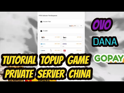 Video CARA TOPUP GAME PRIVATE CHINA LEWAT OVO/DANA/GOPAY - youtube