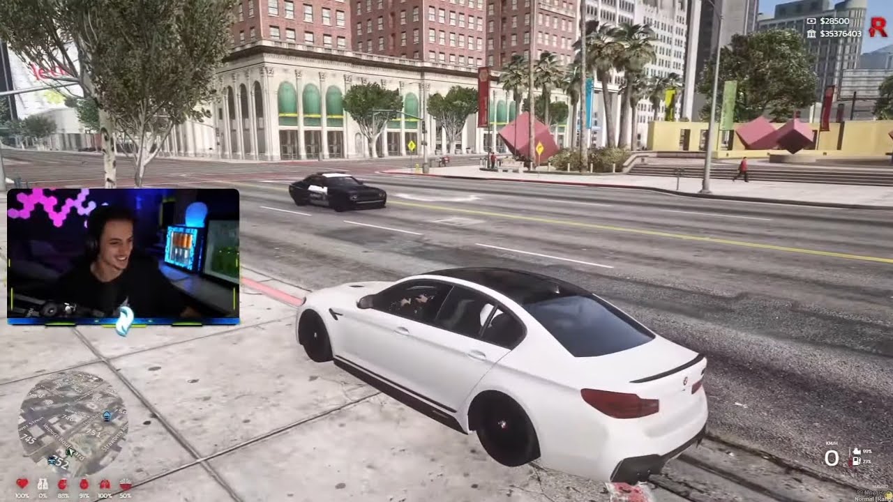 Nugato pobego od policiju za 10sec / Gta 5 RolePlay Nugato