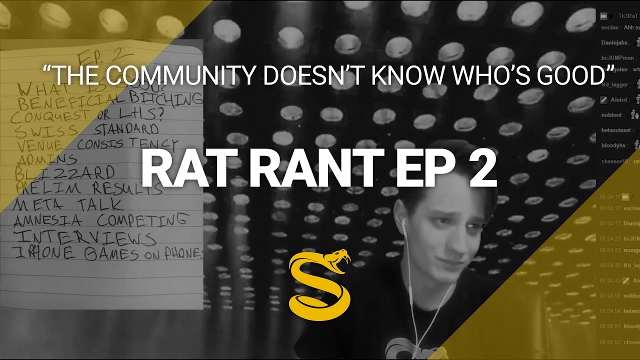 splyce sc2 "The community doesn't know what players are good" | RAT RANT ep. 2