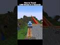 Minecraft How to Travel 1000 Blocks in 3 Seconds...🤯 #shorts #funny #minecraftmeme
