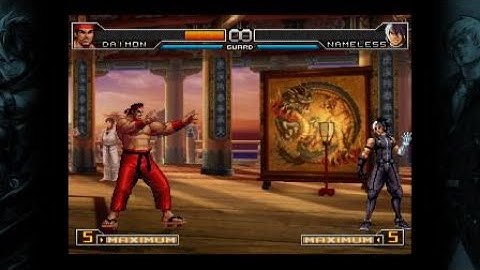 THE KING OF FIGHTERS 2002 UNLIMITED MATCH goro daimon combo 100% quick max HSDM 11 hits