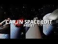How to make Car in Space Edits in Blender