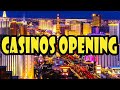 The Las Vegas Strip Is Starting to REOPEN! - YouTube