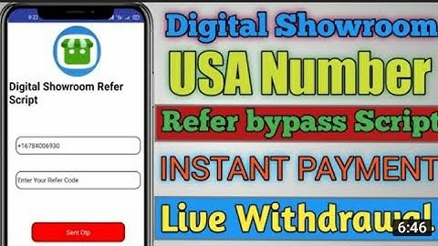 Digital Showroom App Usa Refer Script | One Device Unlimited Refer Bypass Trick | Digital Showroom