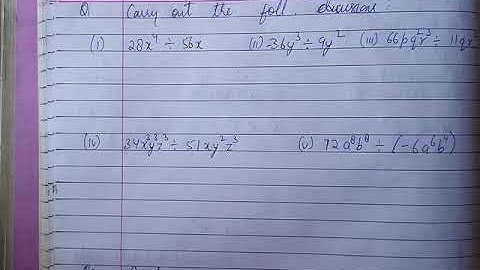 Class 8- CH:  FACTORISATION - EX 13.3 Q1&2