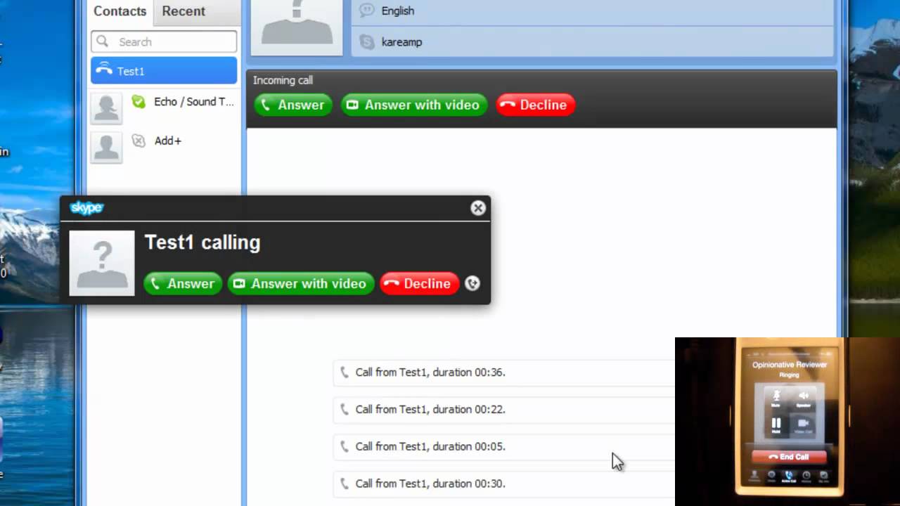 How to Use Skype for Your Phone as a Home Security Camera Monitor YouTube