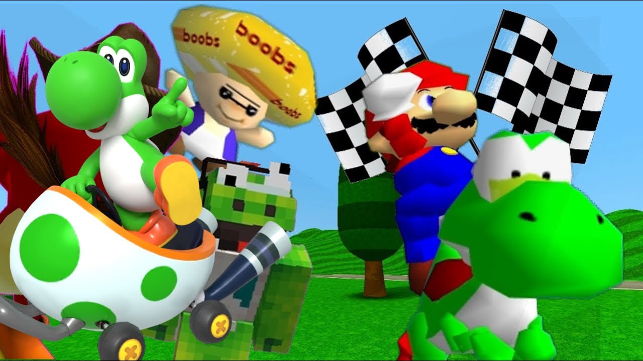 Let’s race| Yoshi reacts to the great Yoshi race