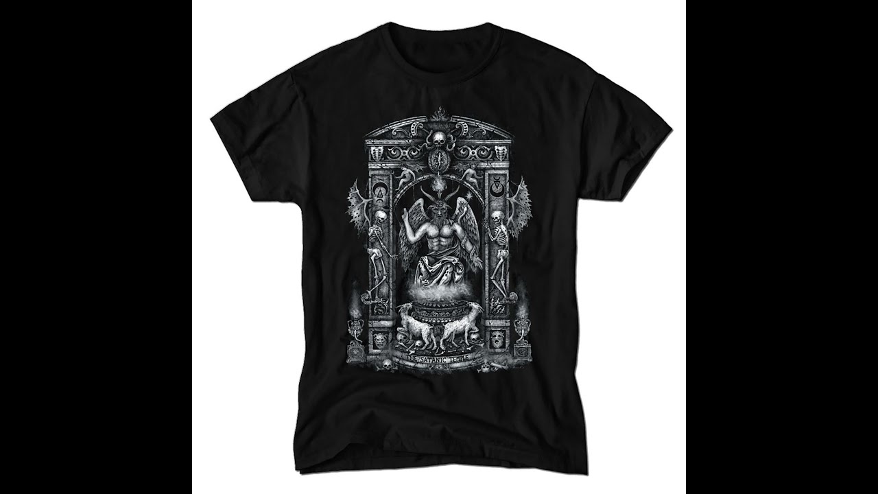 The Satanic Temple - creating the Baphomet T-shirt Design