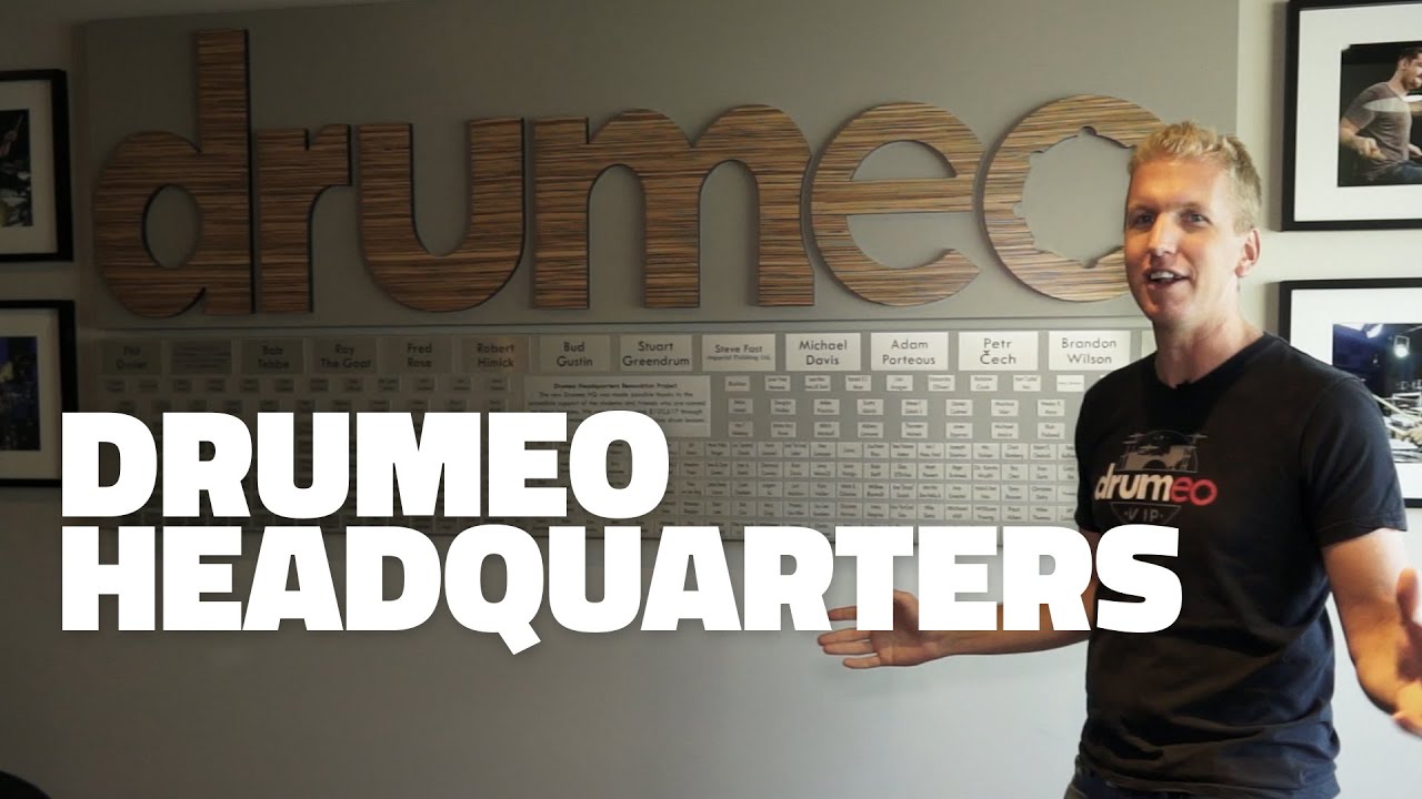 Drumeo Studio Walkthrough - YouTube