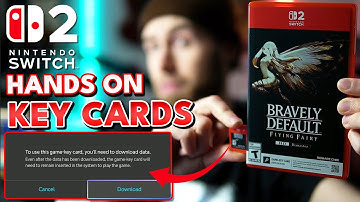 How EXACTLY Do Nintendo Switch 2 Game Key Cards Work?