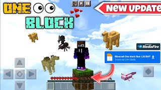 One block Minecraft pe 1.20 || OneBlock Mcpe 1.20+
