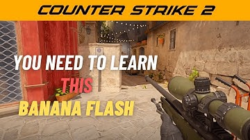 EVERYONE MUST LEARN THIS BANANA FLASH IN CS2 INFERNO