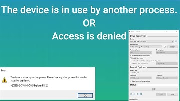 how to solve and fix rufus error, the device is in use by another process in windows 7/8/10