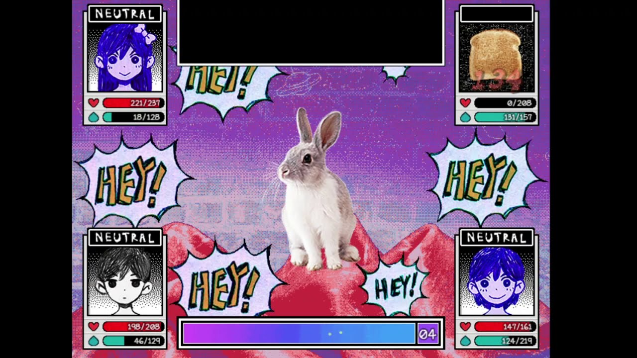 OMORI Rabbit fight (yes only 1 fight because idk man) YouTube
