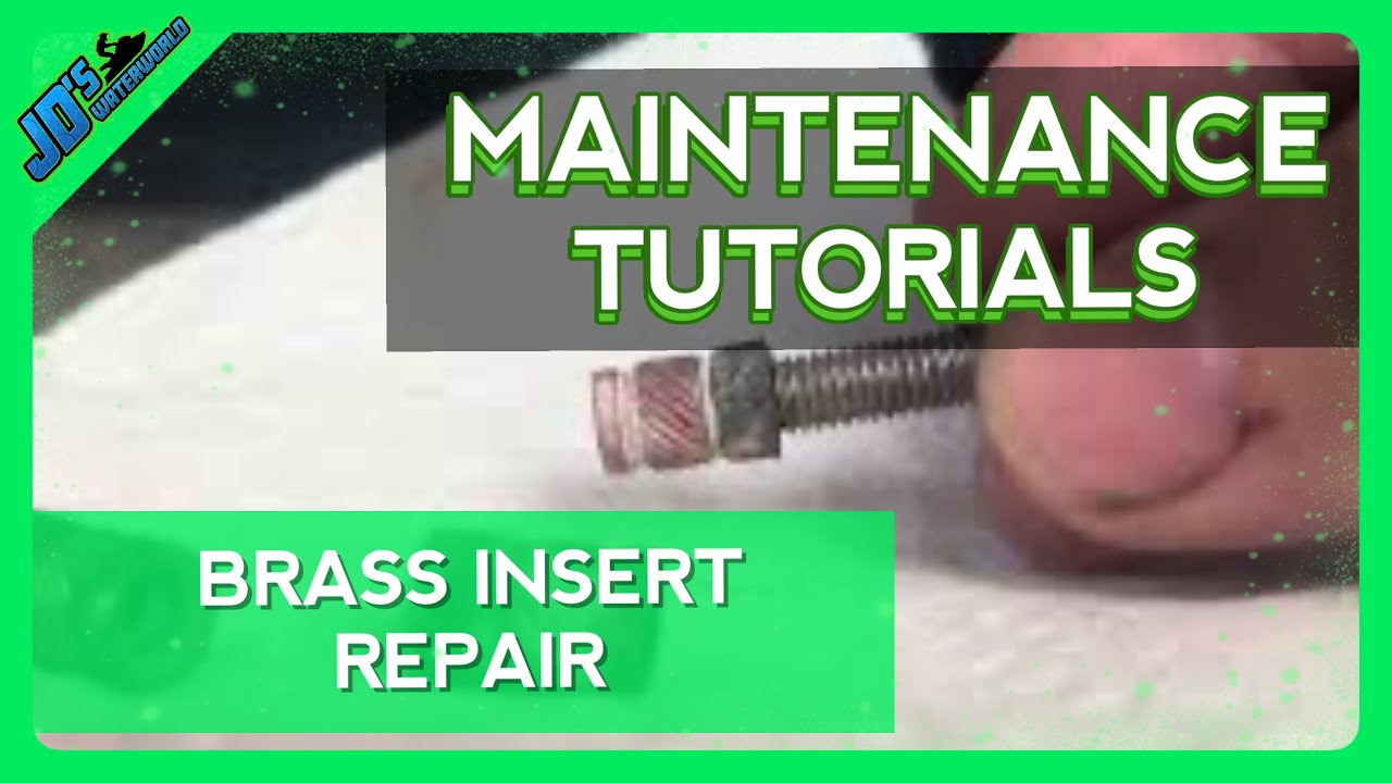 Repairing Loose Threaded Inserts - Kawasaki Ultra 160 / Ultra 310