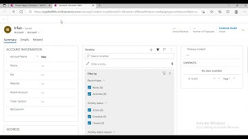 Lesson307 - Model driven Apps Timeline Data Manipulating Form Design Control- Power Apps 1000 Videos
