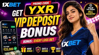 1xBet Promo Code 🔥 YXR | Get 500% Bonus + Free Bets 😱 Full Guide Hindi