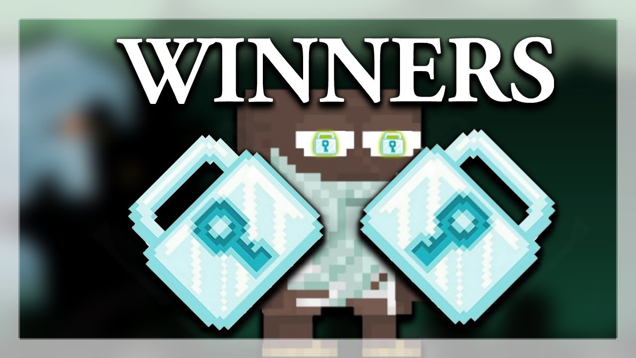 1 DIAMOND LOCK GIVEAWAY WINNERS! GROWTOPIA - YouTube