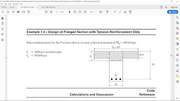 Design of concrete a T-Beam in STAADPro