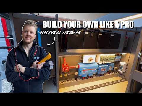 I’m an Electrical Engineer, This Is How I’d Build an Off Grid System (Van Conversion)