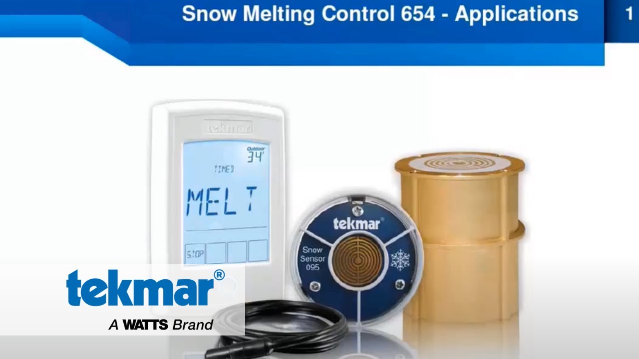 Segment 4 Snow Melting Control 654 Applications YouTube