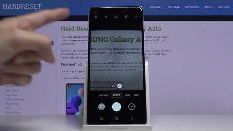 Camera Volume Button – SAMSUNG Galaxy A21s and Camera Settings