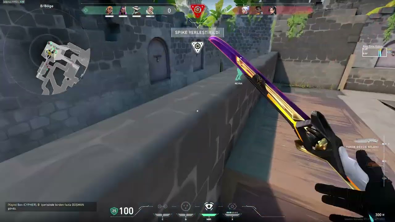 Противник из Valorant, CY6PHER TREB, мертв.