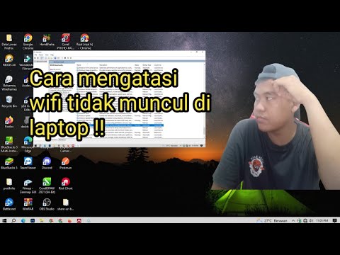 cara mengatasi wifi tidak muncul di laptop || logo wifi tidak ada