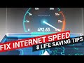 TOP 8 TIPS TO IMPROVE YOUR INTERNET SPEED AND GET THE MOST OUT OF IT